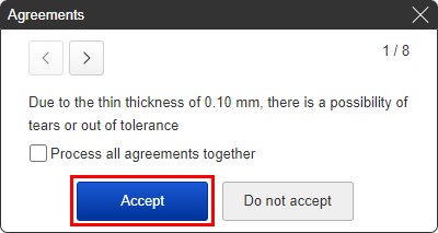Selecting [Accept] or [Decline] on Approval Messages