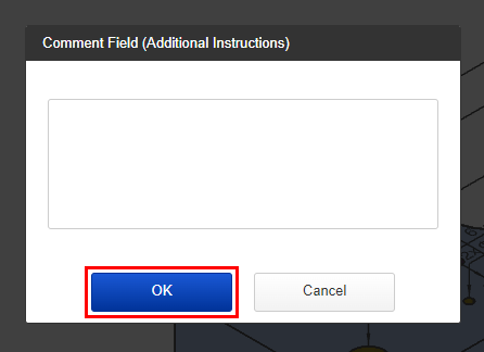 Click [Input] and fill in the displayed input field, then click [OK].