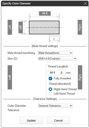 Outer Diameter