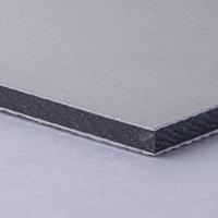 Aluminum composite sheet - Frosted Silver