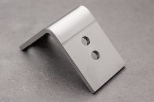 A stainless part breaking edge 