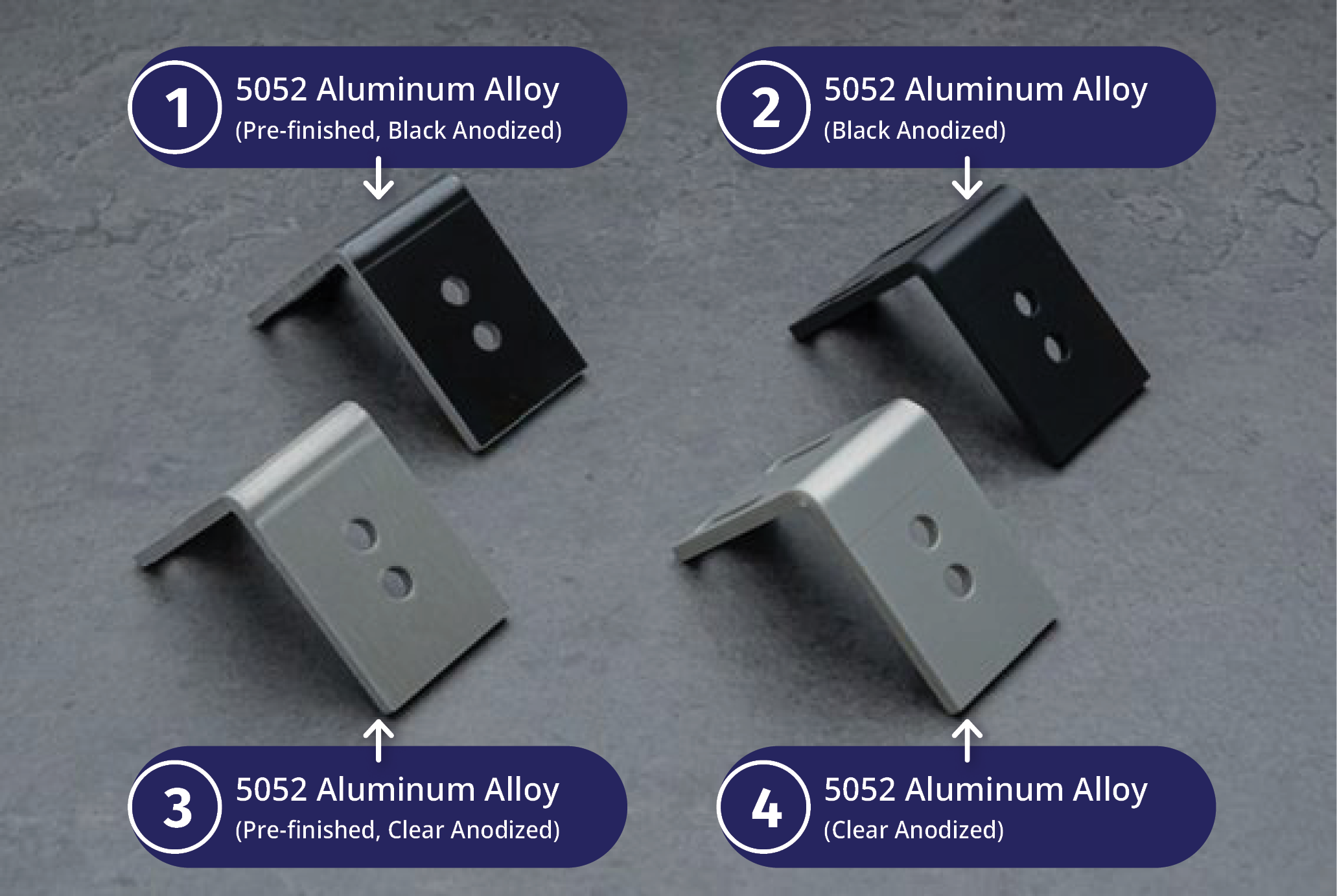 Comparison of pre-finished anodized aluminum sheets and finished anodized aluminum products