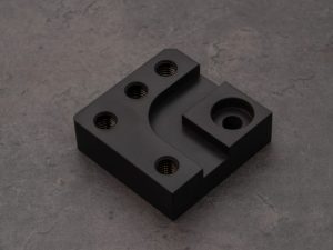 A Base Plate with Low Temperature Black Chrome Plating